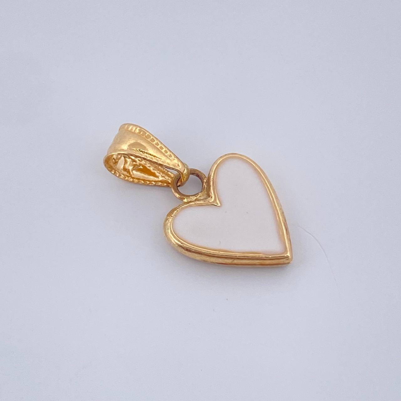 Pendant Heart 0.6gr / Yellow Gold 18K %