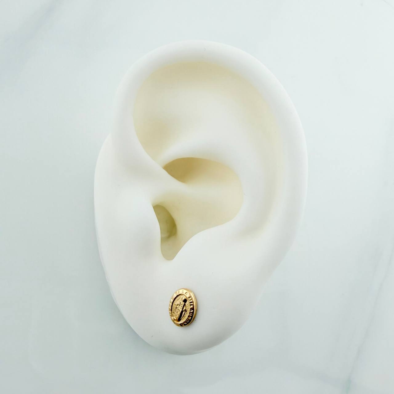Topos Virgen Milagrosa 0.6gr / Oro Amarillo 18K &