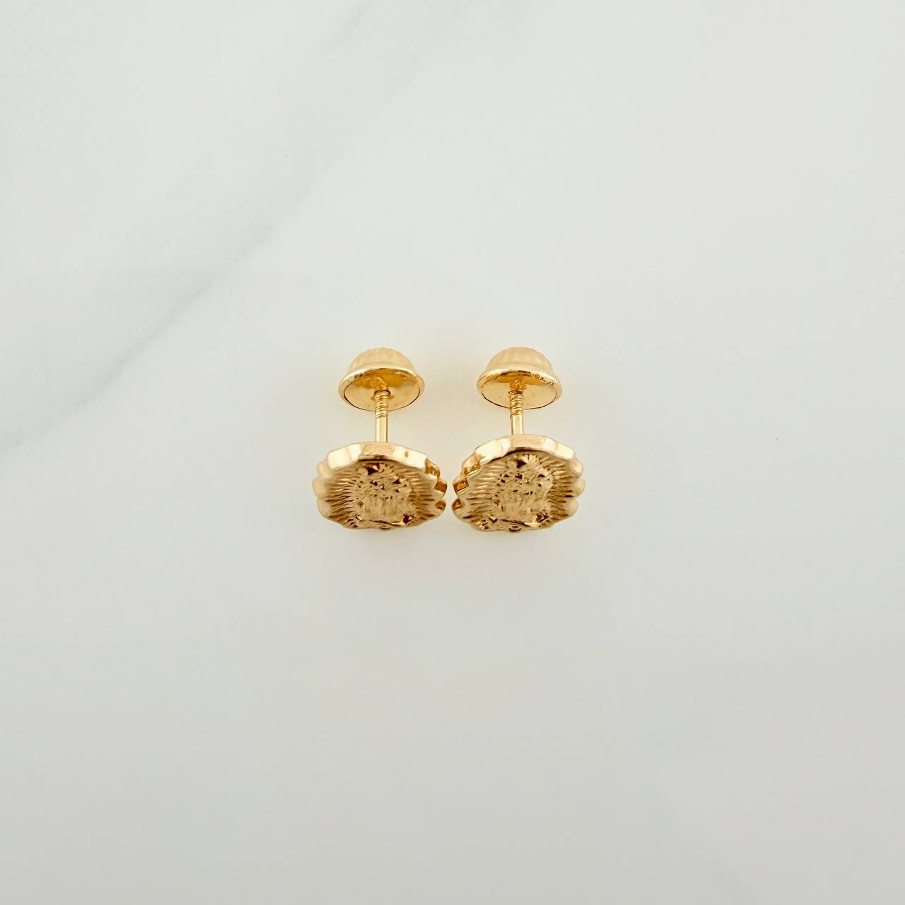 Topos Virgen Guadalupe 1.05gr / 11.95mm Oro Amarillo 18K &