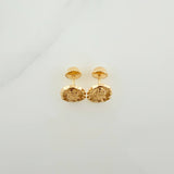 Topos Virgen Guadalupe 1.1gr / 12.02mm Oro Amarillo 18K %