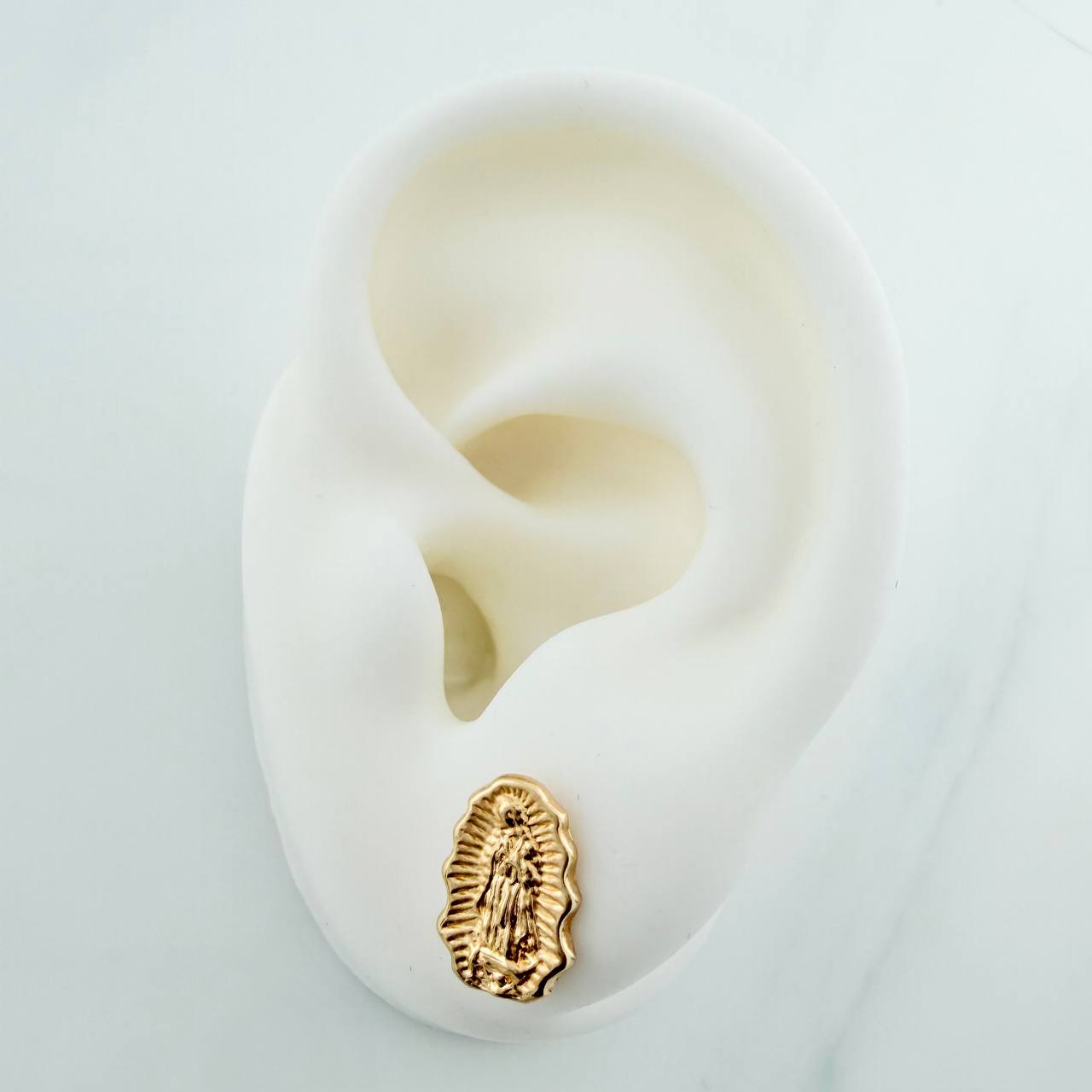 Topos Virgen Guadalupe 1.1gr / 12.02mm Oro Amarillo 18K %