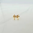 Topos Cruz  0.55gr / Oro Amarillo 18K &