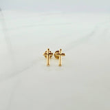 Topos Cruz  0.55gr / Oro Amarillo 18K &