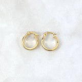 Diani Hoop Earrings 1.25gr / 1.5cm / 18K Gold