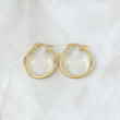 Hoop Earrings Diani 1.9gr / 2.7cm / Yellow Gold 18K