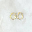 Hoop Earrings Clau 1.25gr / 1.6cm / Yellow Gold 18K