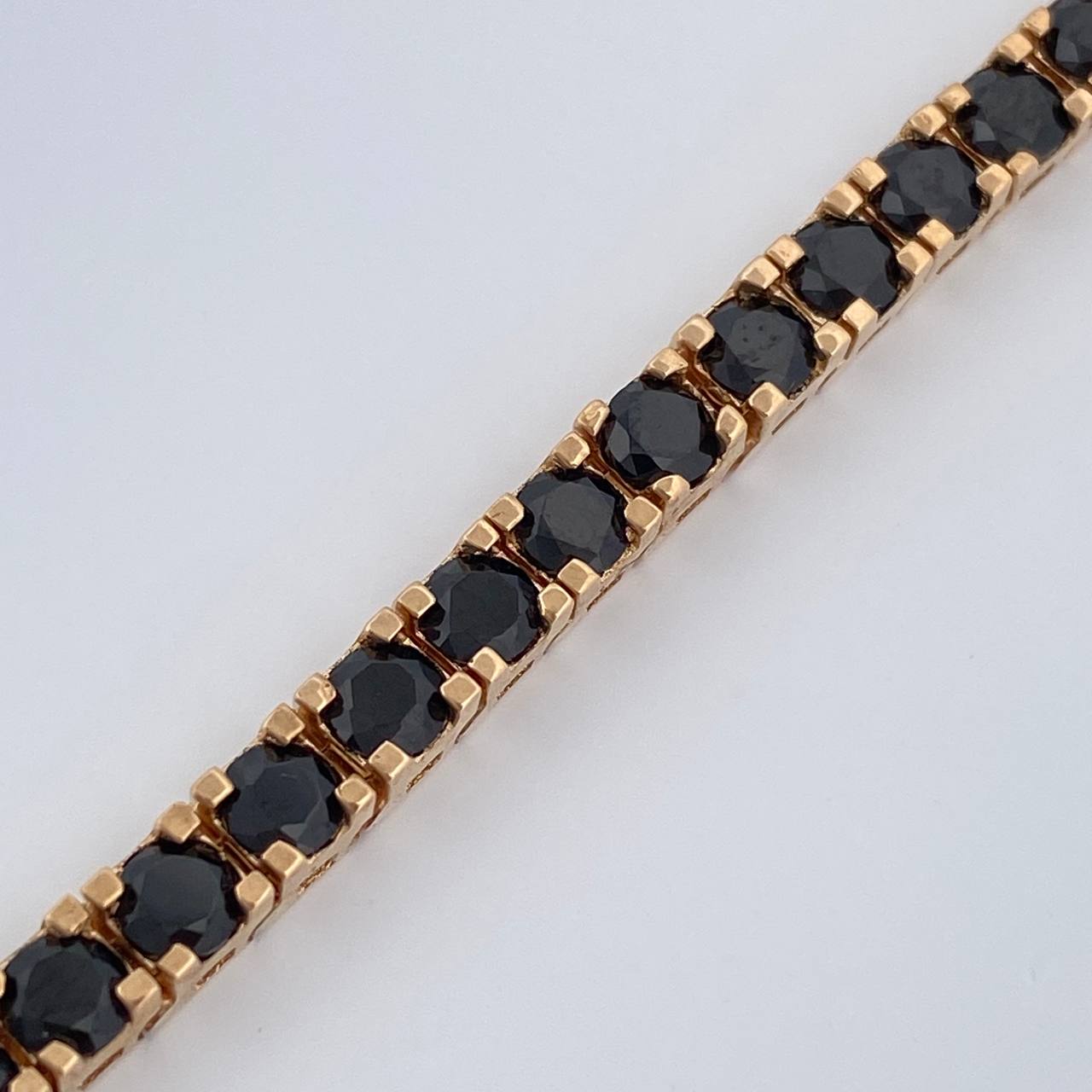 Pulso Tennis 13gr / 7 1/4 in / 3mm Oro Amarillo 18K %