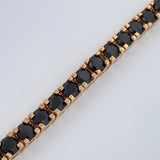 Pulso Tennis 13gr / 7 1/4 in / 3mm Oro Amarillo 18K %