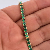 Tennis Bracelet 17.3gr / 7 3/4 in / 4mm 18K Yellow Gold %