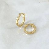 Diani Hoop Earrings 1.35gr / 1.4cm / 18K Gold *