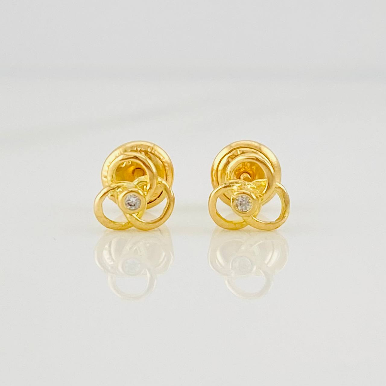 Topos Hélice 0.75g / in / 6mm Oro Amarillo 18K
