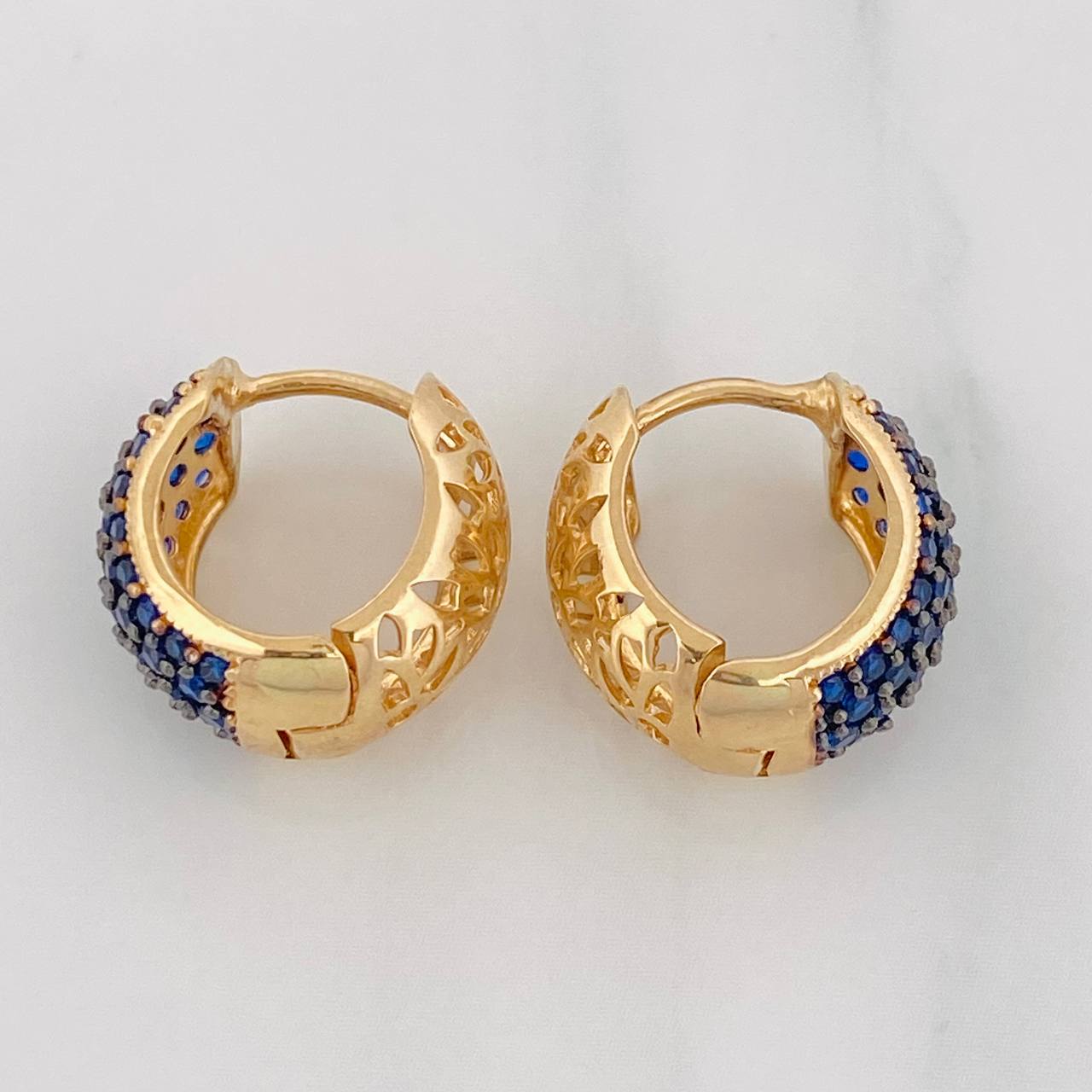 Candongas Berlin 5.45g / 1/2 in Oro Amarillo 18K