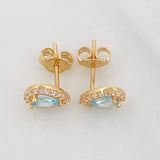 Topos Lagrima 1.1g / in / 5.75mm Oro Amarillo 18K