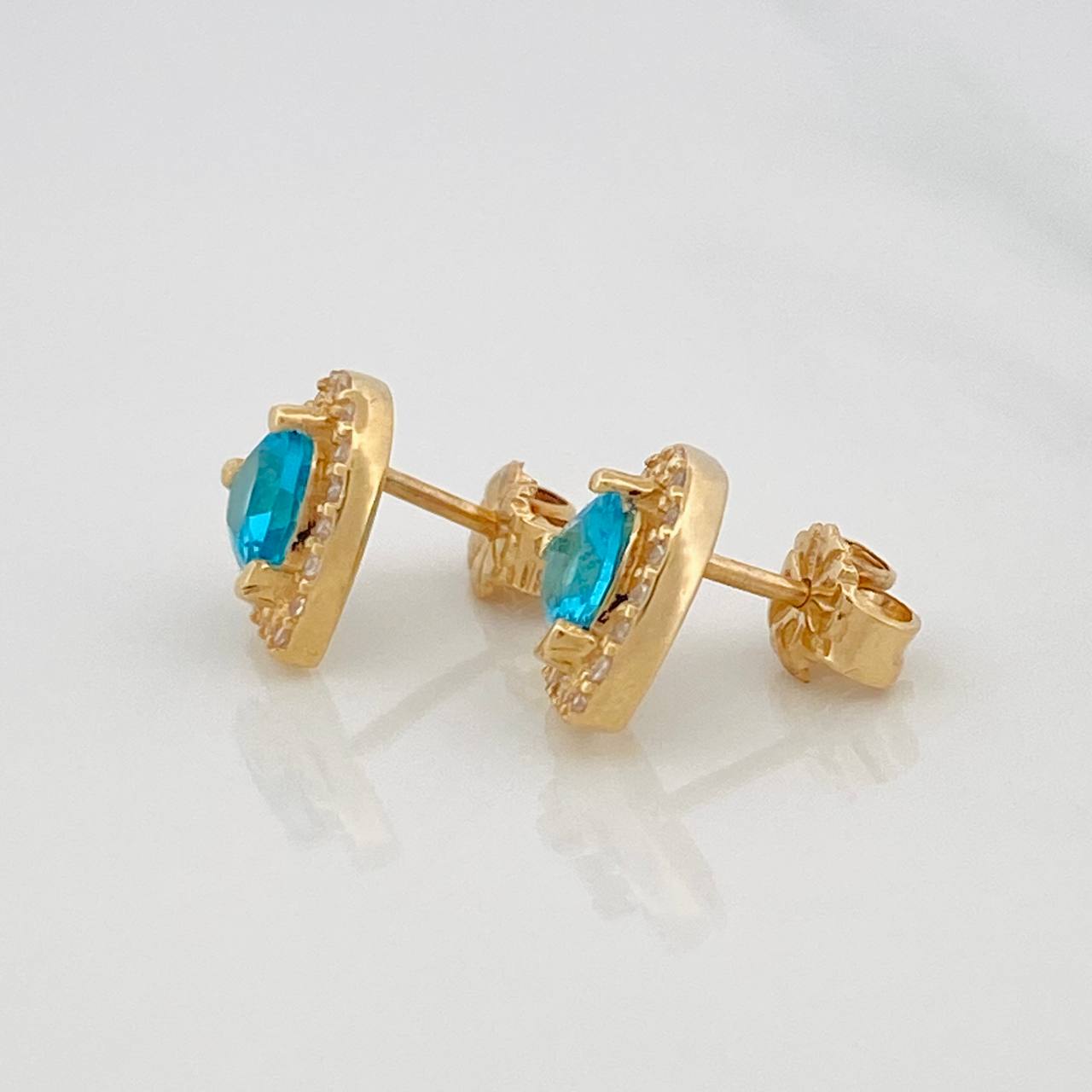 Topos Corazon 2.45g / in / 9.2mm Oro Amarillo 18K