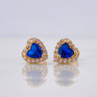 Topos Corazon Tupido 1.6g / in / 6.25mm Oro Amarillo 18K