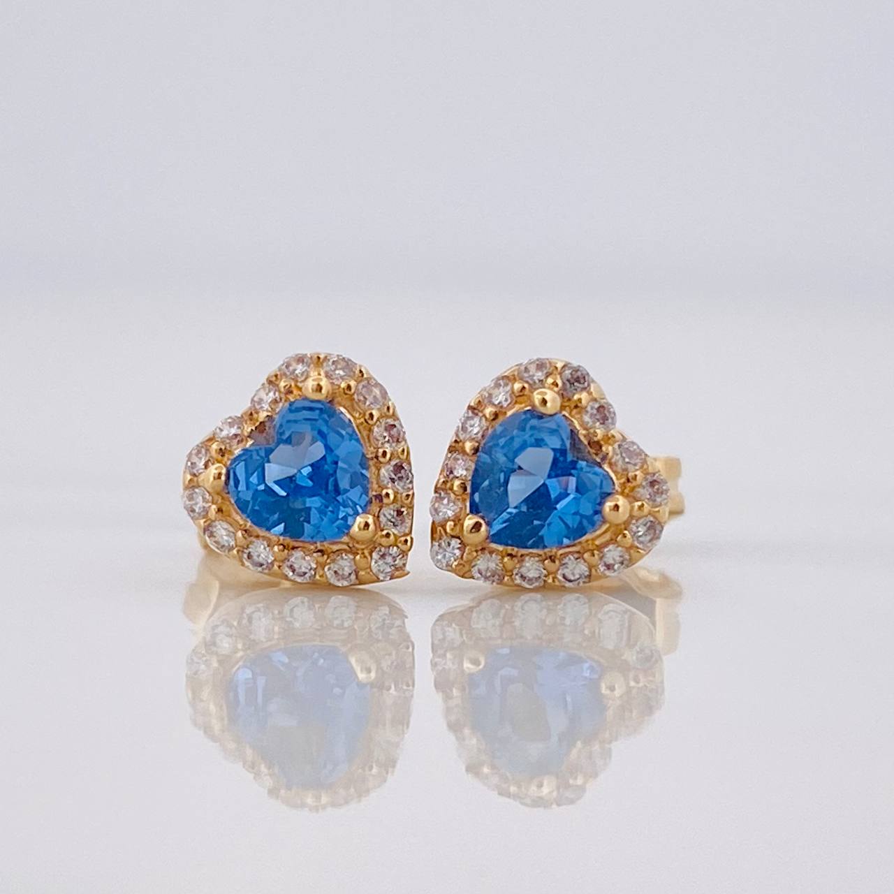 Topos Corazon Tupido 1.45g / in / 6.3mm Oro Amarillo 18K