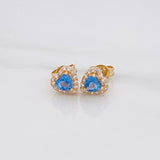 Topos Corazon Tupido 1.45g / in / 6.3mm Oro Amarillo 18K
