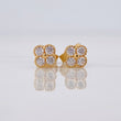 Topos Flor 1.3g / in / 4.85mm Oro Amarillo 18K