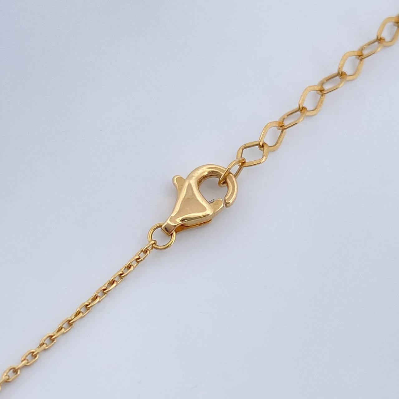 Clover Chain Classic Link 4.2gr / 18 in / 1.3mm 18K Gold +4 +
