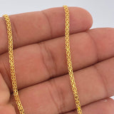 Cadena China 4.55gr / 19 3/4 in / 2.3mm Oro Amarillo +1 18K +