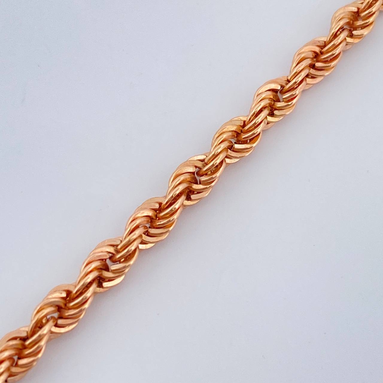 Pulso Lazo 3gr / 0 in / 3mm Oro Rosa +3 18K +