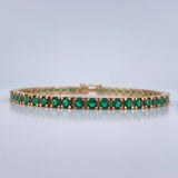 Tennis Bracelet 17.3gr / 7 3/4 in / 4mm 18K Yellow Gold %