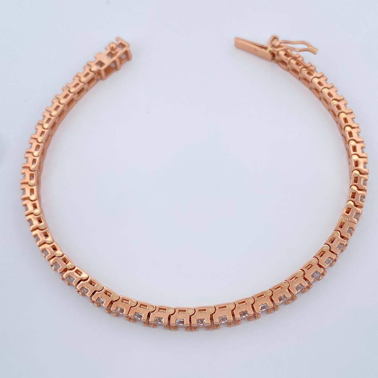 Tennis Bracelet 12.65gr / 6 1/2 in / 3mm 18K Rose Gold %