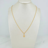 Set Cadena y Dije Lazo + Estrella David 1.05gr / 15 3/4 in / 1.09mm Oro Amarillo 18K (Oferta) &