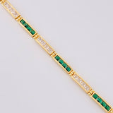 Pulso Eslabones Tupidos 10.8g / 7 3/4 in / 3.3mm Oro Amarillo 18K