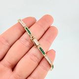 Pulso Eslabones Tupidos 10.8g / 7 3/4 in / 3.3mm Oro Amarillo 18K