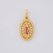 Dije Destellos Virgen Guadalupe 2.3g / 1 in Oro Amarillo 18K