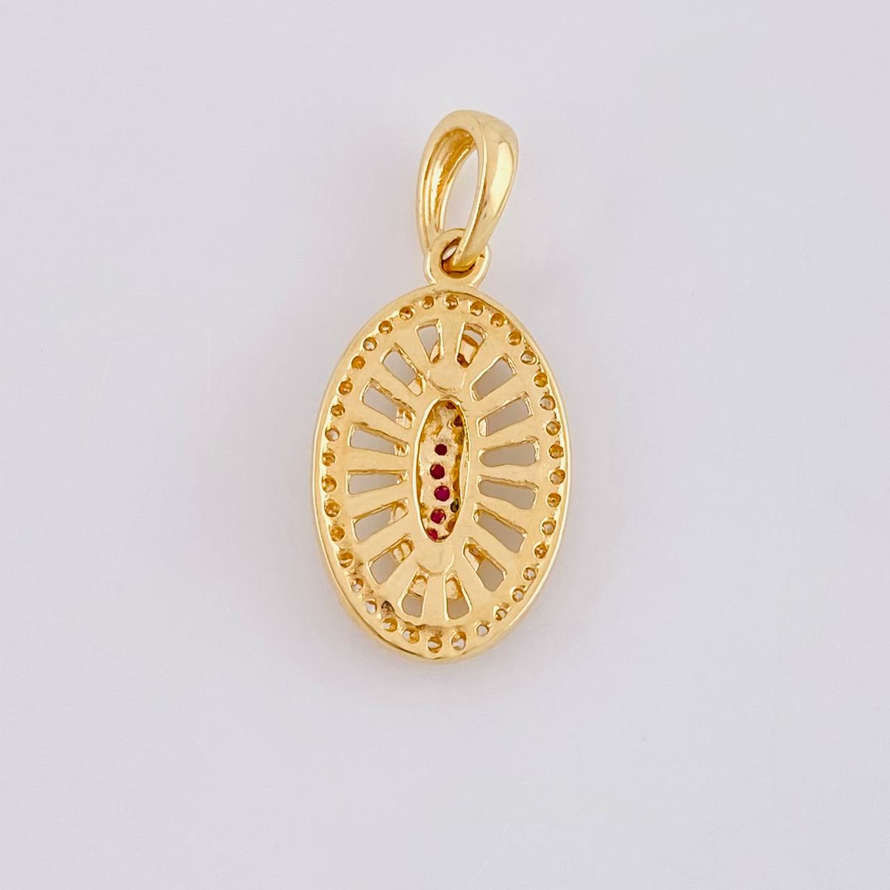 Dije Destellos Virgen Guadalupe 2.3g / 1 in Oro Amarillo 18K