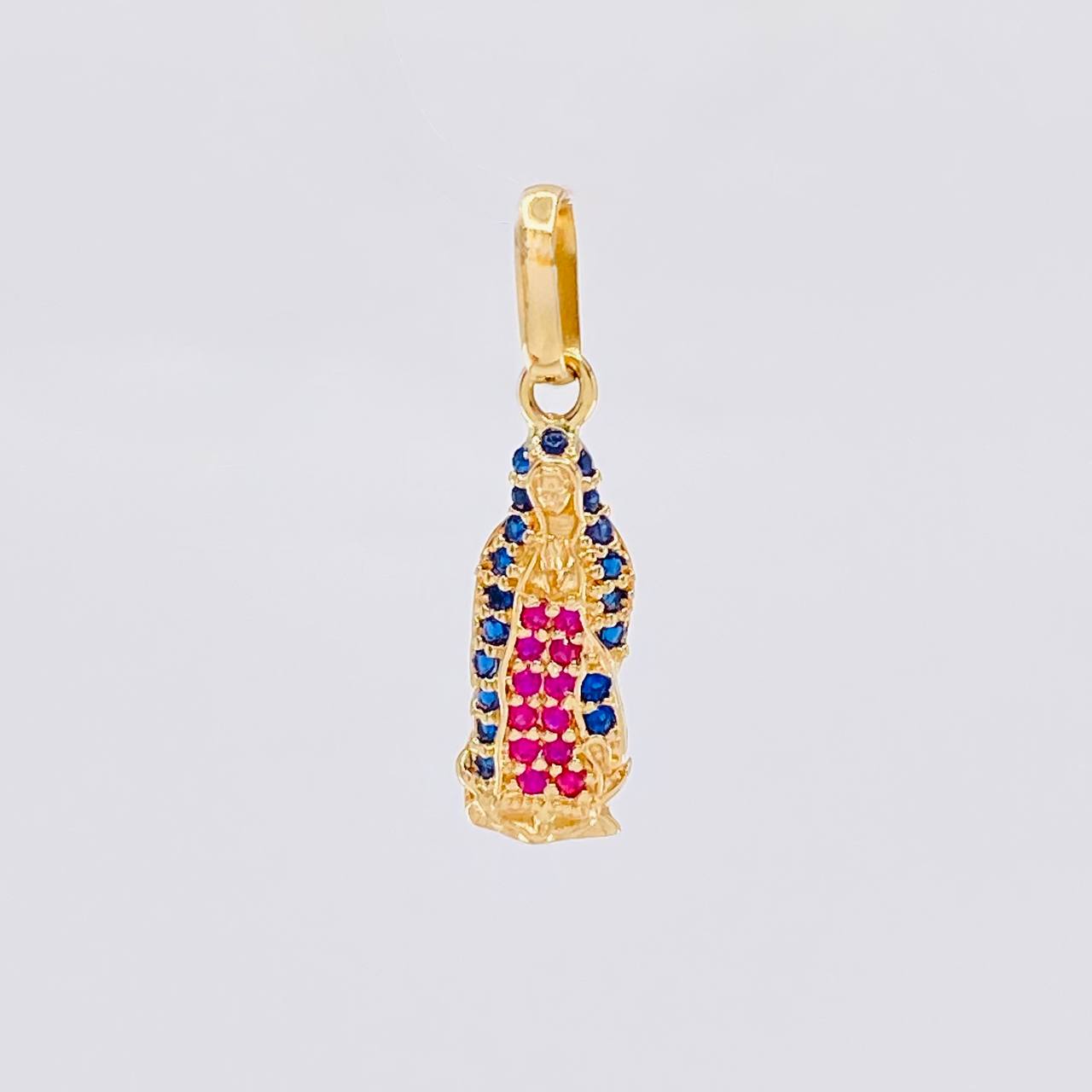 Dije Virgen Guadalupe 1.1g / 1 in Oro Amarillo 18K