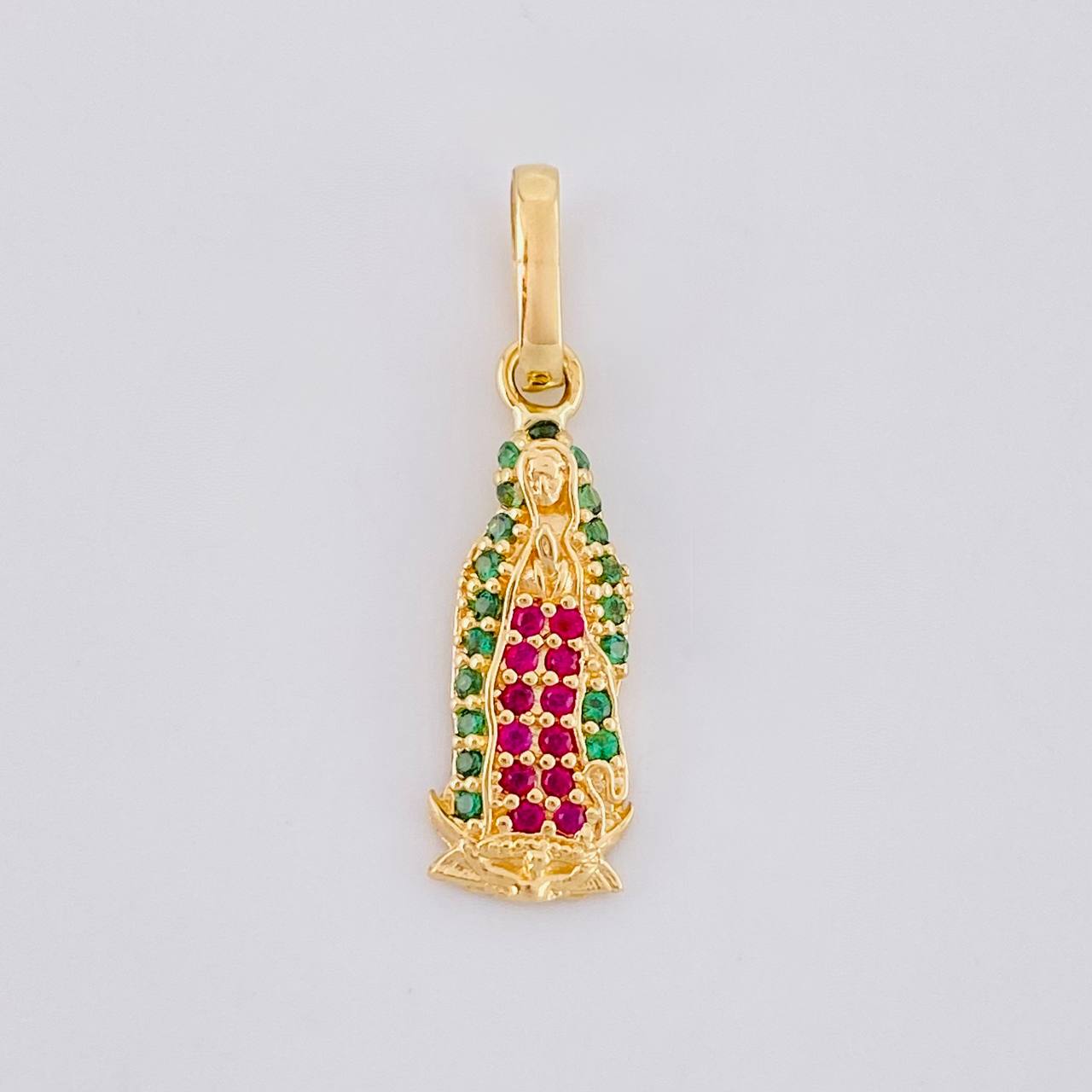 Dije Virgen Guadalupe 1.2g / 1 in Oro Amarillo 18K