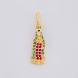 Dije Virgen Guadalupe 1.2g / 1 in Oro Amarillo 18K