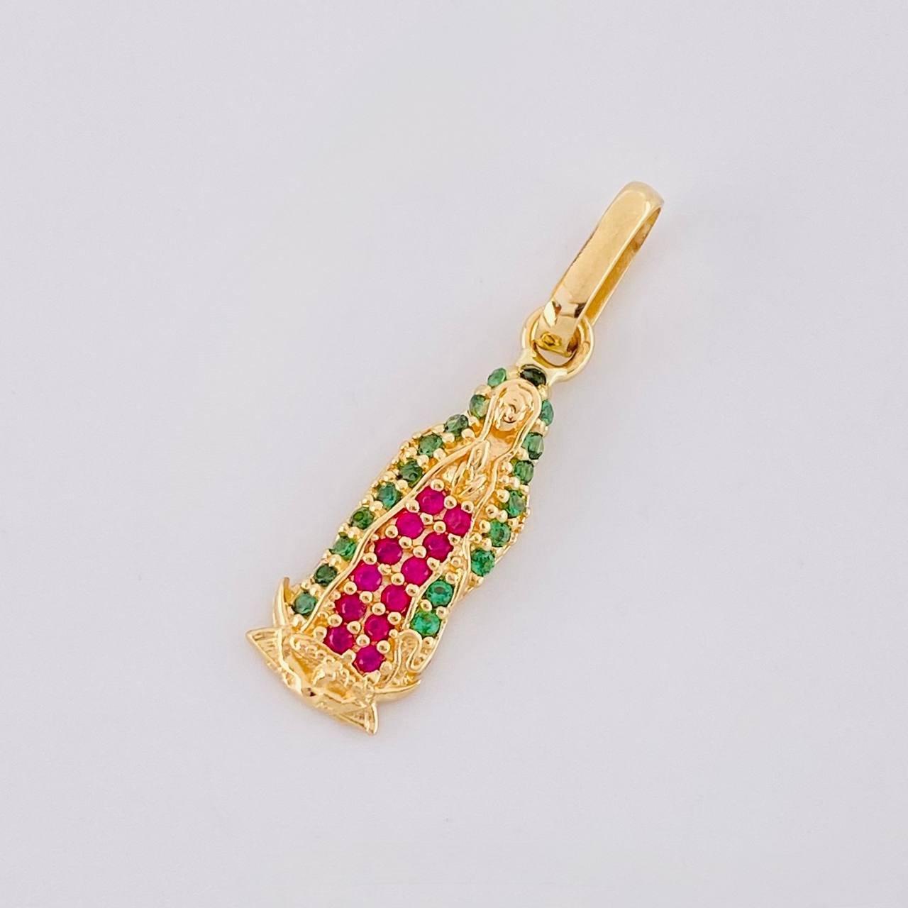 Dije Virgen Guadalupe 1.2g / 1 in Oro Amarillo 18K
