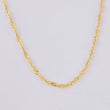 Cadena Singapur 1.65g / 19 3/4 in / 1.8mm Oro Amarillo 18K