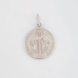 Pendant San Benito 2.45g / 1 in White Gold 18K