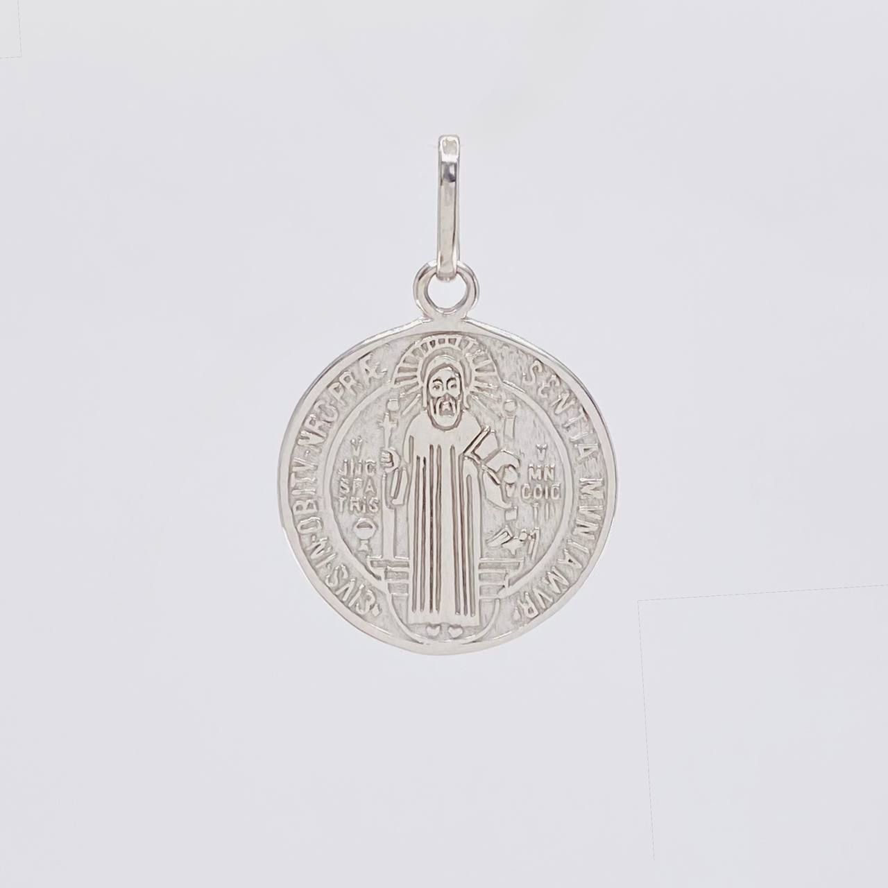 Pendant San Benito 2.45g / 1 in White Gold 18K