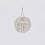 Pendant San Benito 2.45g / 1 in White Gold 18K