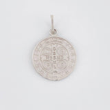 Pendant San Benito 2.45g / 1 in White Gold 18K