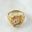 Duck Inspired Ring 10gr / Size 10 3/4 / 18K Gold