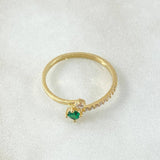 Embraced Star Ring 1.5gr / Size 7 / 18K Gold