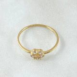 Sakura Flower Ring 1.3gr / Size 7 1/4 / 18K Gold