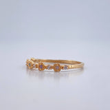 Flower Churumbela Ring 1.25gr / Size 6 / 18K Gold +