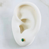 Topos Bisel Cinco Garras 0.85gr / 5mm Oro Amarillo 18K *