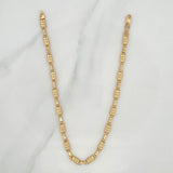 Tobillera Rustica Tornillo 5.3 g / 10 1/2 in / 4.15 mm Oro Amarillo 18K