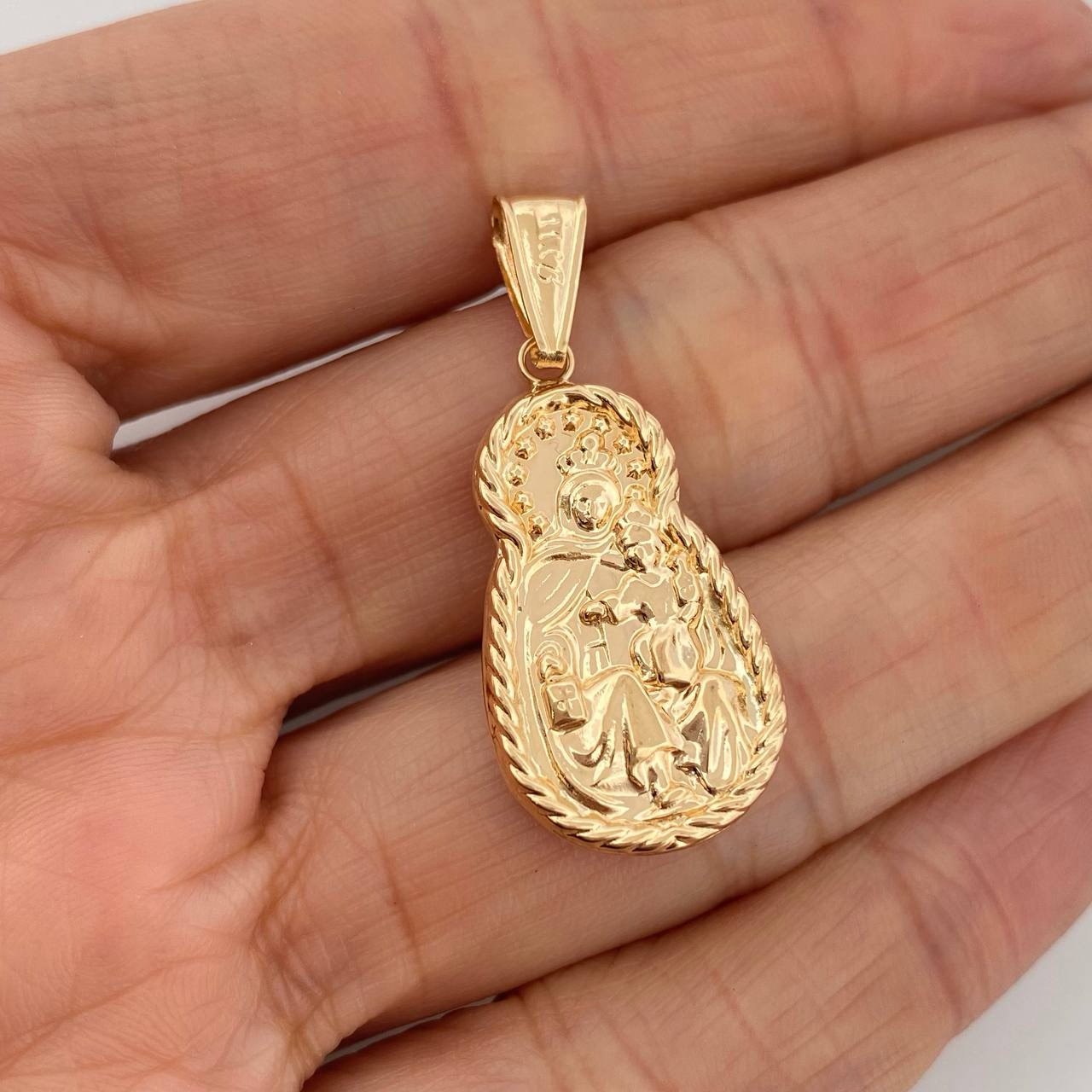 Dije Virgen Del Carmen 1.85 g / 1 1/2 in Oro Amarillo 18K