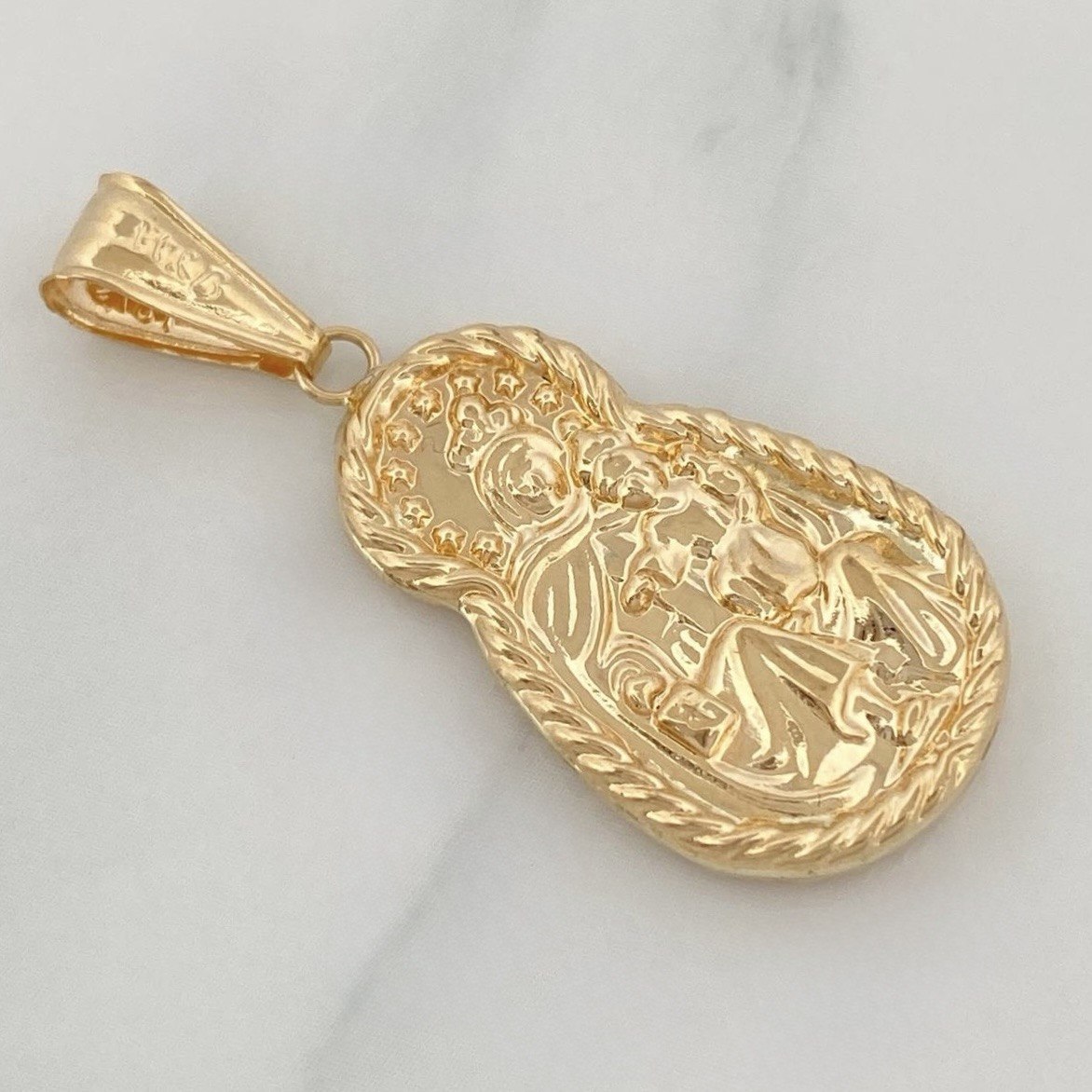 Dije Virgen Del Carmen 1.85 g / 1 1/2 in Oro Amarillo 18K