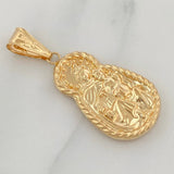Dije Virgen Del Carmen 1.85 g / 1 1/2 in Oro Amarillo 18K